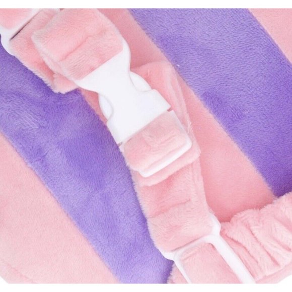 Baby Head Protection Backpack Plush Helps When Falling Soft Cushion Padding New - Picture 12 of 12